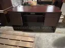Wood Desk with 4 drawers