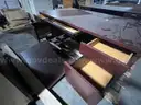 1 Large 4 Drawer Wood Desk