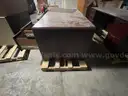 1 Large 4 Drawer Wood Desk