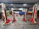 Stertil-Koni Mobile Column Lifts 18000lbs w/standing jacks