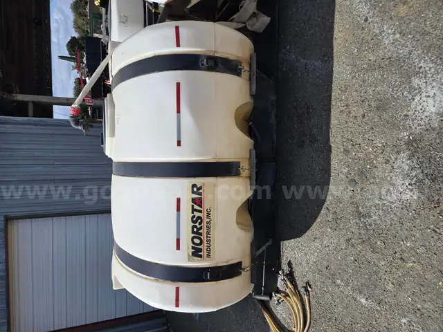 tank and spray pump and nozzles