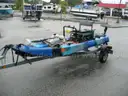 2024 Kamu Kayak with Mini Kota Trolling Motor and Trailer, Lithium Battery