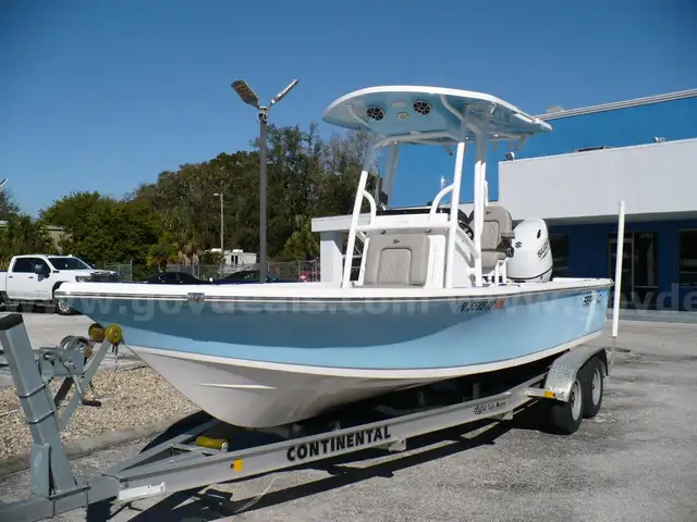 2022 Sea Pro Bay Boat 228 W/ Continental Trailer, Power Pole, Jack Plate