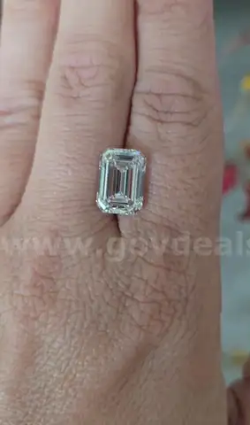 4.83 Carat Emerald Cut Diamond VS1