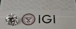 2.44 Carat Round Brilliant Diamond VS1