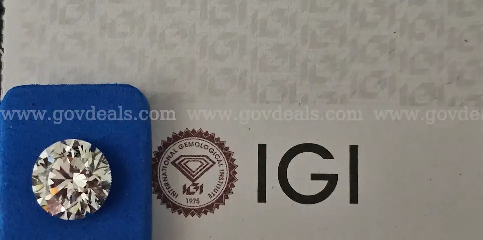 5.07 Carat Round Brilliant Diamond VVS2