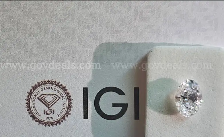 1.59 Ct.Oval Brilliant Cut Diamond D VS1