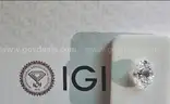 1.59 Ct.Oval Brilliant Cut Diamond D VS1