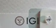 1.59 Ct.Oval Brilliant Cut Diamond D VS1