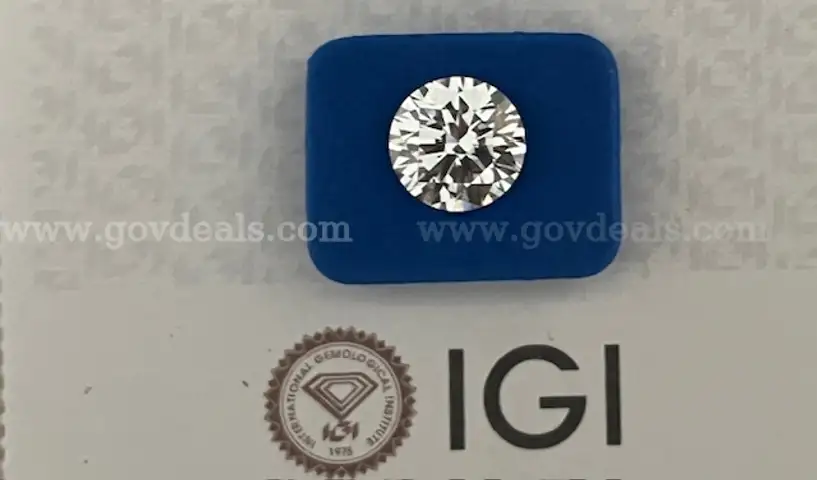 3.80 Carat Round Brilliant Diamond VS1