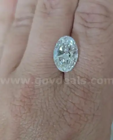 4.72 Ct.Oval Brilliant Cut Diamond VS1