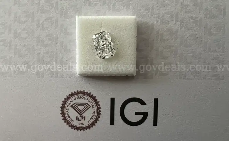 2.06 Ct.Radiant Brilliant Diamond VS1 Certified