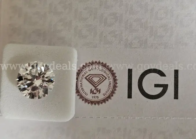 3.84 Carat Round Brilliant Diamond VS1