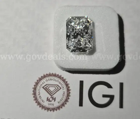 4.83 Ct.Radiant Brilliant Diamond VS1 Certified