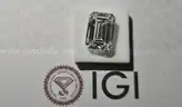 4.15 Carat Emerald Cut Diamond  VS1