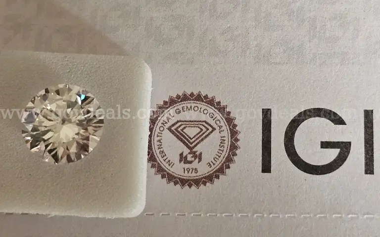 3.91 Carat Round Brilliant Diamond VS1