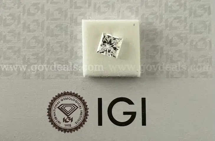 1.22 Carat Princess Cut Diamond VS1