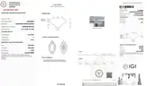1.43 Carat Marquise Brilliant Diamond VVS2
