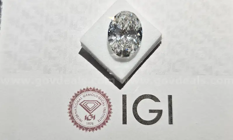 4.81 Ct.Oval Brilliant Cut Diamond VS1