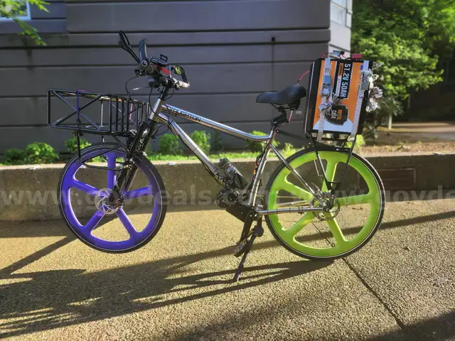 315 Mile Long Range Custom 100% Titanium Cargo E-bike