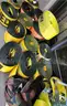 13 flatbed Kinedyne heavy duty straps, 4 heavy duty chain straps and 5 heavy duty recovery straps