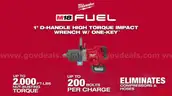 1 inch Milwaukee Drill + Semi Truck Tire Sockets and Adapters