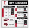 1 inch Milwaukee Drill + Semi Truck Tire Sockets and Adapters