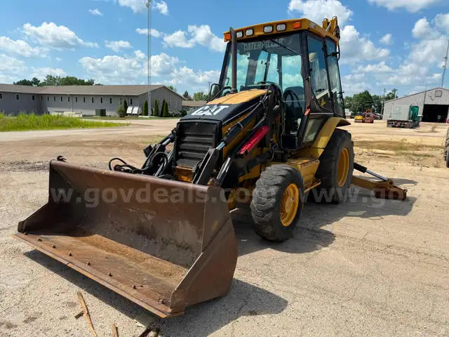 2005 Cat 420D IT 4WD Loader Backhoe