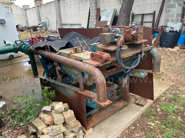 American Auger Boring Machine with Wet Stem Conversion