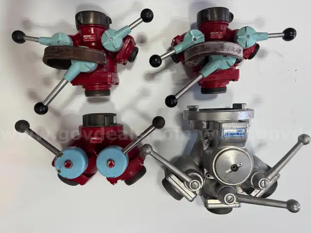 Assorted Fire Department Gate Valves