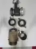 41/2&#x22; threaded to 5&#x22; storz valve, Basket strainer
