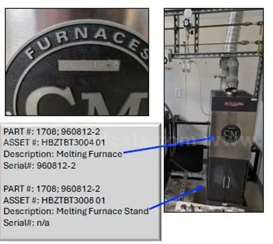 Coherent Model 960812 Furnace with Stand