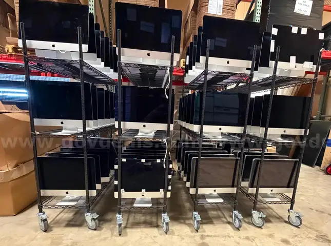 Lot of 87 Apple iMac Computers (2015 & Older)
