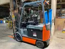2017 Toyota 8FBCHU25 5000 Lb. lift capacity 48V Electric Forklift