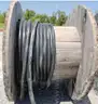 Cable Reels, 350 to 700 KCMIL, 1/0 to 16AWG, Qty 74 Partial Reels