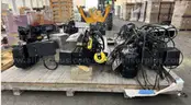 Hoist System, Eurocrane Electric Wire Rope, w/ SEW-Eurodrive Motor, &#x26; Structural Supports, Qty 22, UNUSED