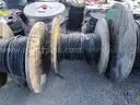 Cable Reels, 1PR to 8PR, 1 to 22AWG, Qty 112 Partial Reels, Approx 30,383 Ft