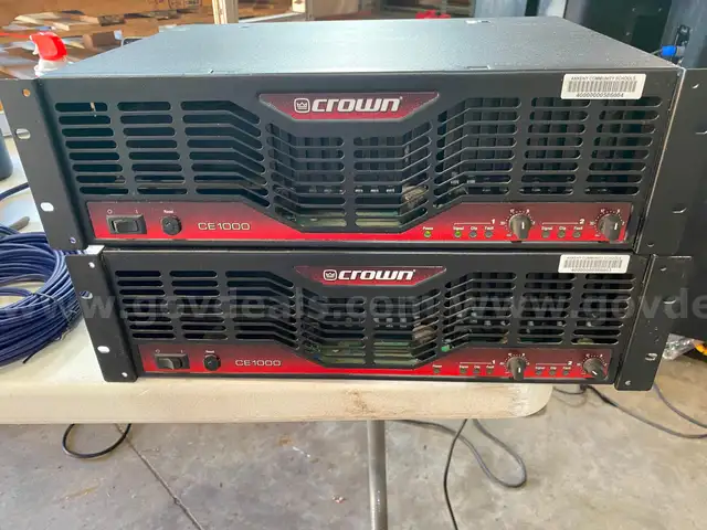 Crown CE1000 Amp