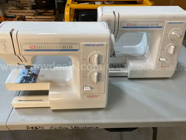 Janome S-3015 Sewing Machine- Lot of 2
