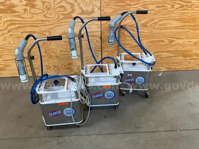 Clorox 360 Disinfecting Machine- Lot of 3