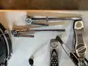 Drums and accessories.