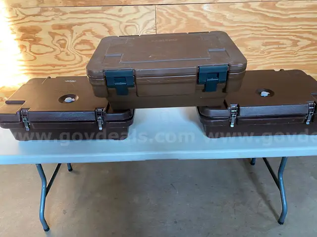 Cambro Insulated Food Transports - Lot of 3