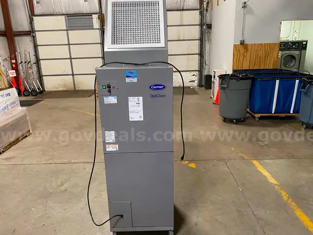 Carrier Opticlean Negative Air Machine