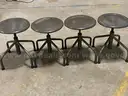 Safco Adjustable Stool (LOT OF 4)