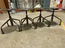 Safco Adjustable Stool (LOT OF 4)