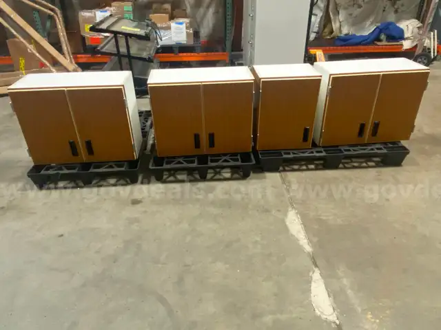 Storage Cabinets (Lot of 4)