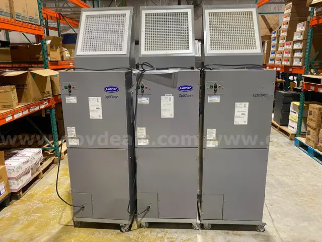 Carrier Opticlean Negative Air Machine (Lot of 3)