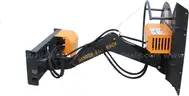 Skid Steer Brush Cutter Side Cutter Mower 48&#x22; Articulating Boom 96&#x22; Reach