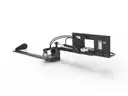 Wolverine Sickle Bar Mower 72&#x22; Skid Steer Hydraulic Brush Bush Cutter Attachment