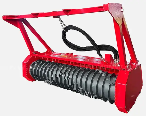 Raytree Skid Steer Drum Mulcher Forestry Mulcher Tree Bush Land Clearing 72&#x22;